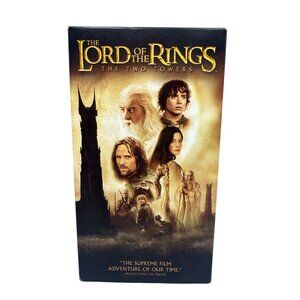 The Lord Of The Rings: The Two Towers VHS 2002 New Line Cinema Pre-Owned